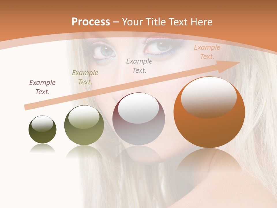 Sensual Face One PowerPoint Template