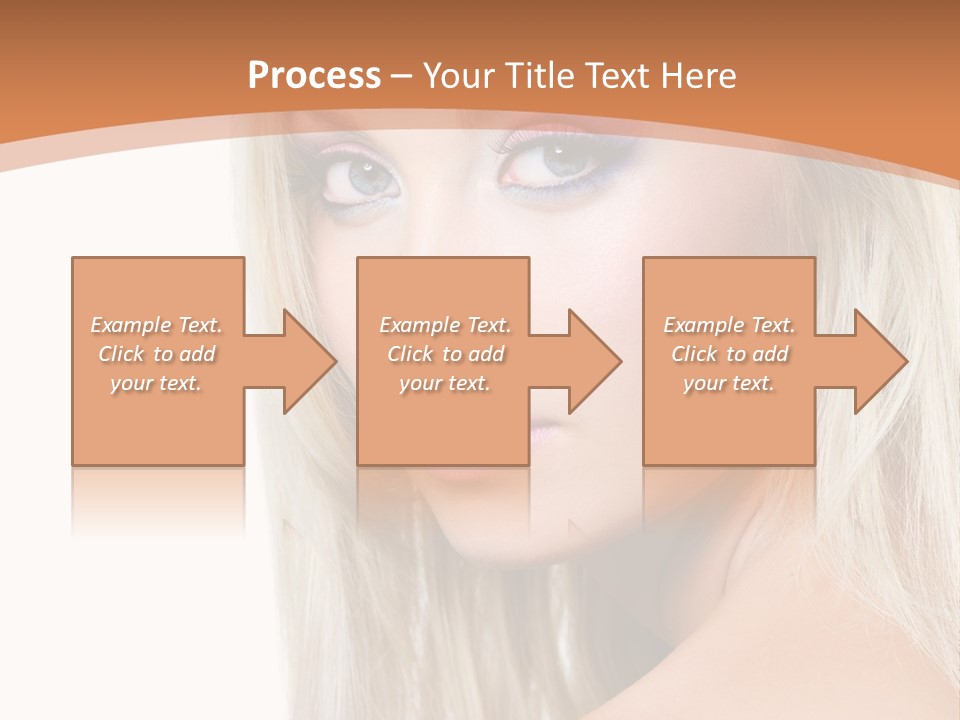 Sensual Face One PowerPoint Template