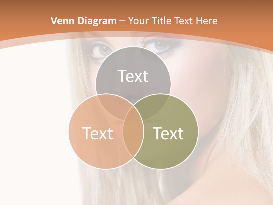 Sensual Face One PowerPoint Template