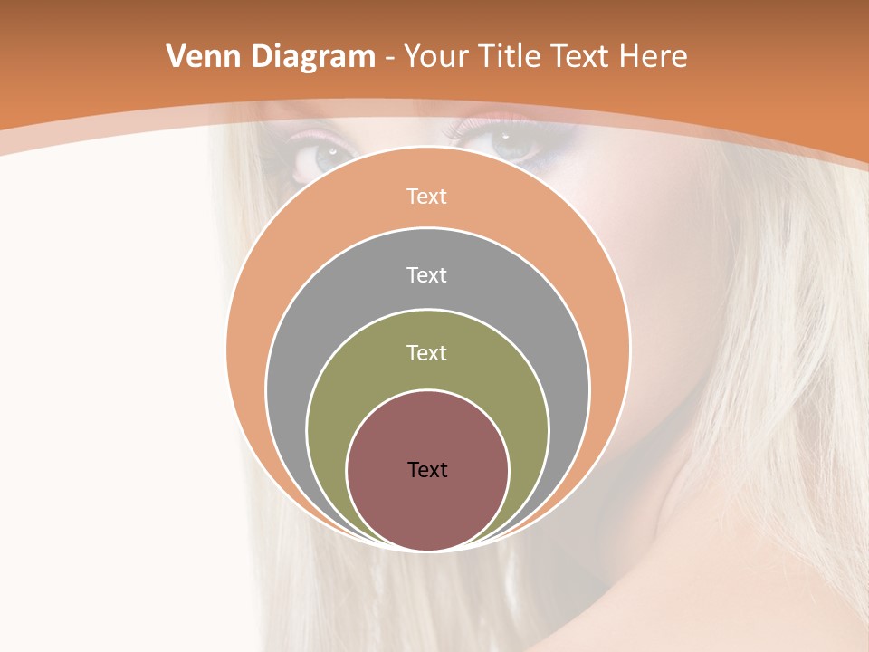 Sensual Face One PowerPoint Template