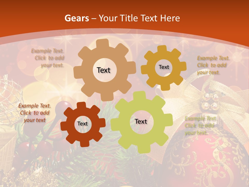 Holiday Shiny New PowerPoint Template