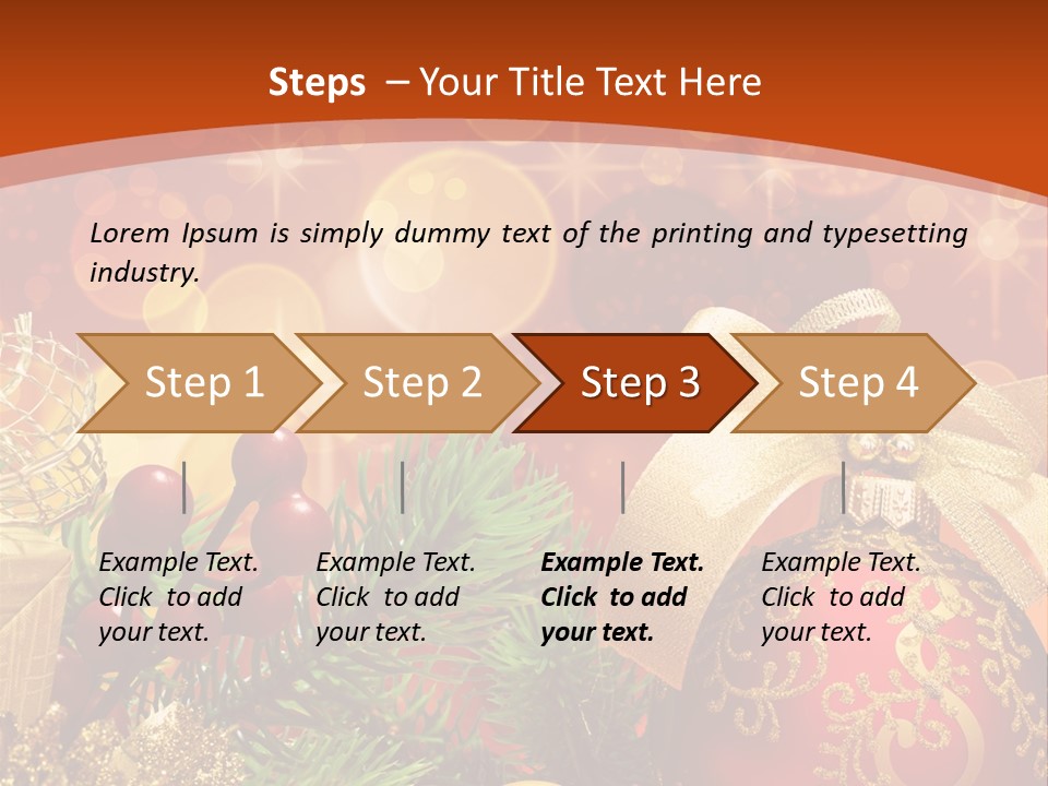 Holiday Shiny New PowerPoint Template
