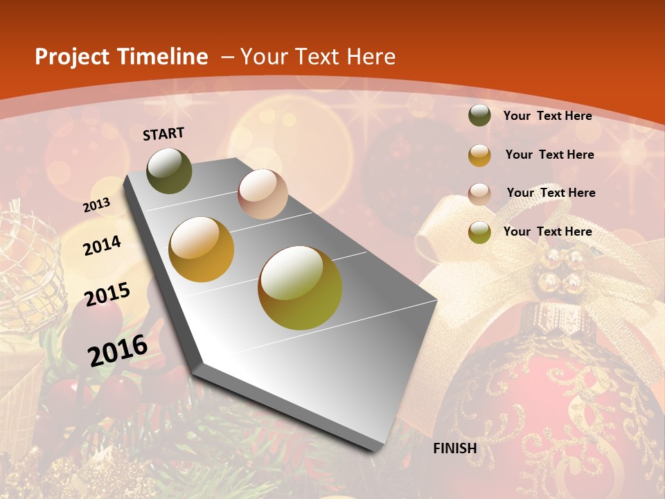 Holiday Shiny New PowerPoint Template