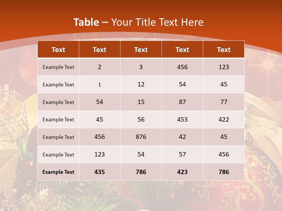Holiday Shiny New PowerPoint Template
