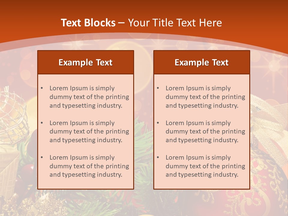 Holiday Shiny New PowerPoint Template