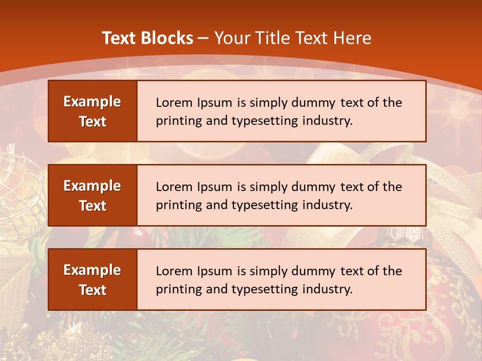 Holiday Shiny New PowerPoint Template