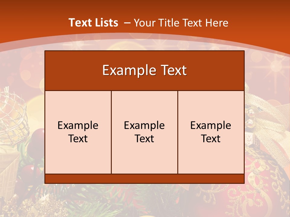 Holiday Shiny New PowerPoint Template