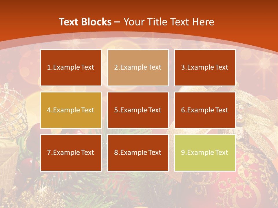 Holiday Shiny New PowerPoint Template