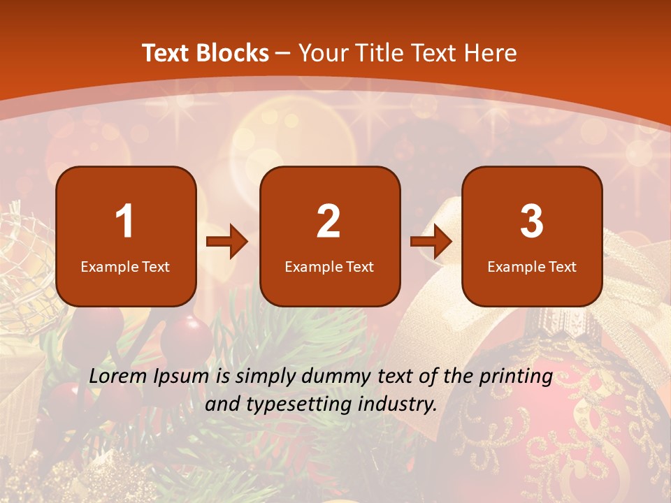 Holiday Shiny New PowerPoint Template