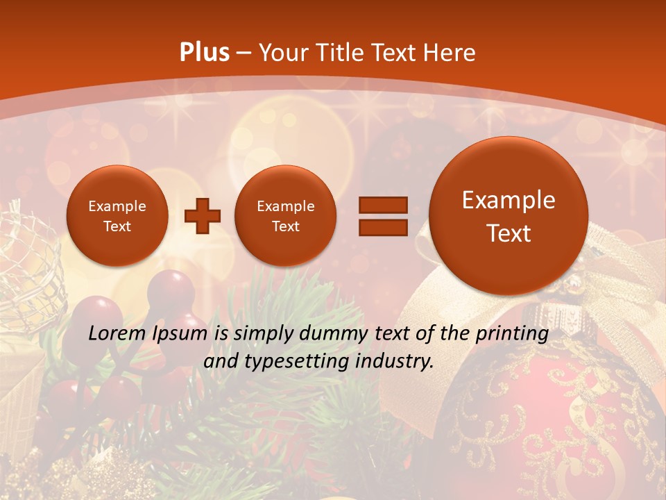Holiday Shiny New PowerPoint Template