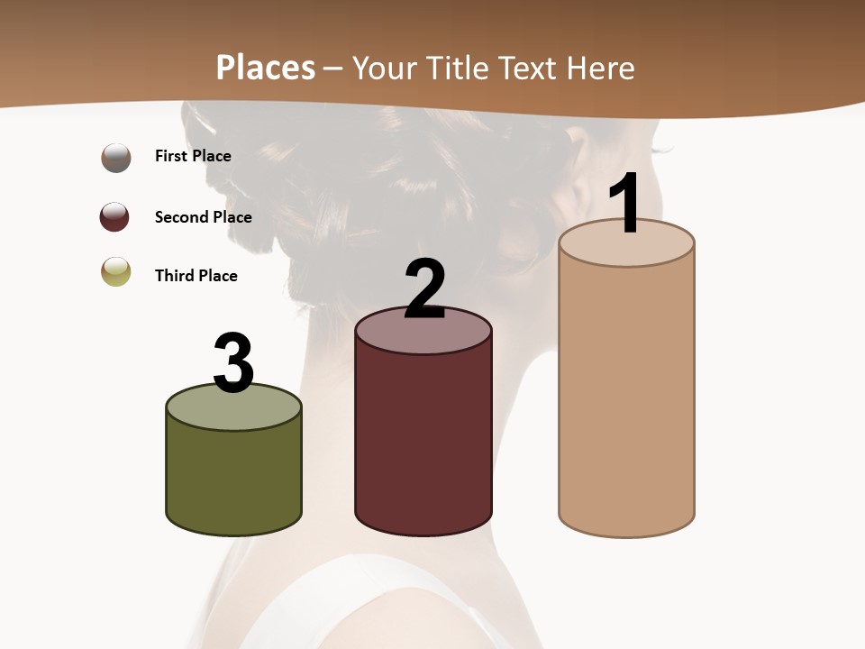 Hairdo Fashionable Hairstyle PowerPoint Template