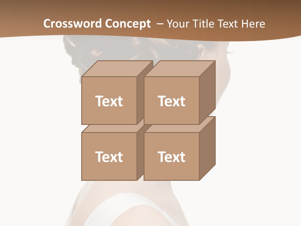 Hairdo Fashionable Hairstyle PowerPoint Template
