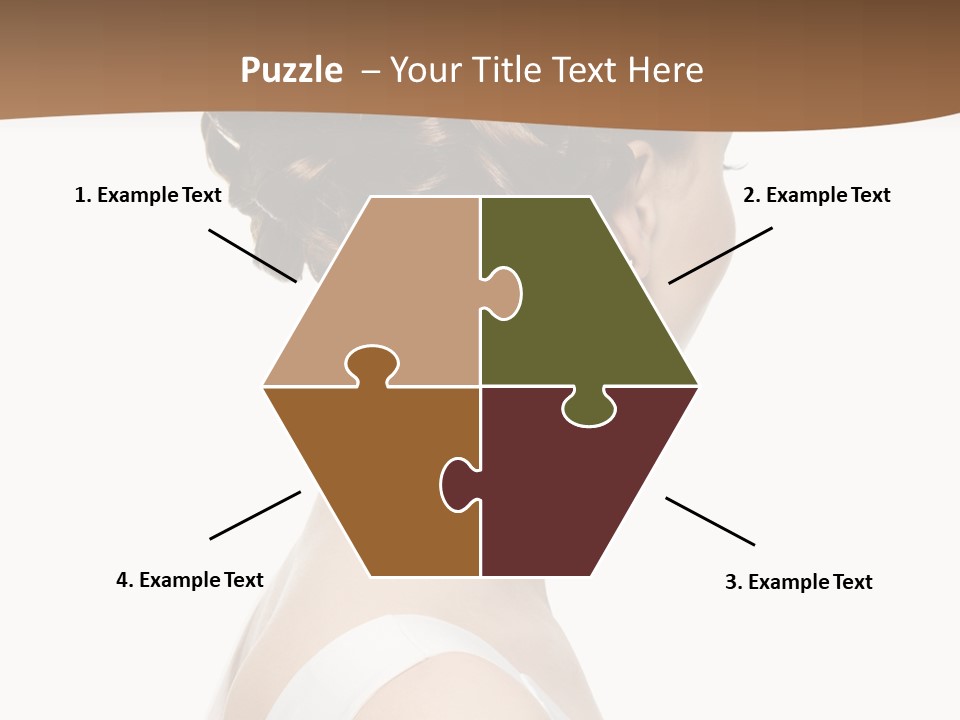 Hairdo Fashionable Hairstyle PowerPoint Template