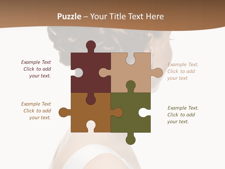 Hairdo Fashionable Hairstyle PowerPoint Template