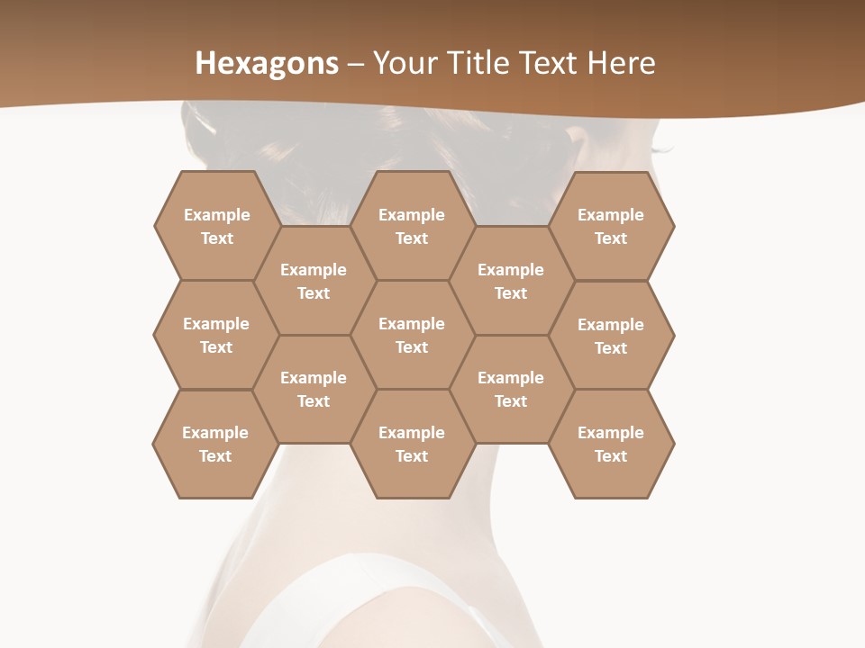 Hairdo Fashionable Hairstyle PowerPoint Template