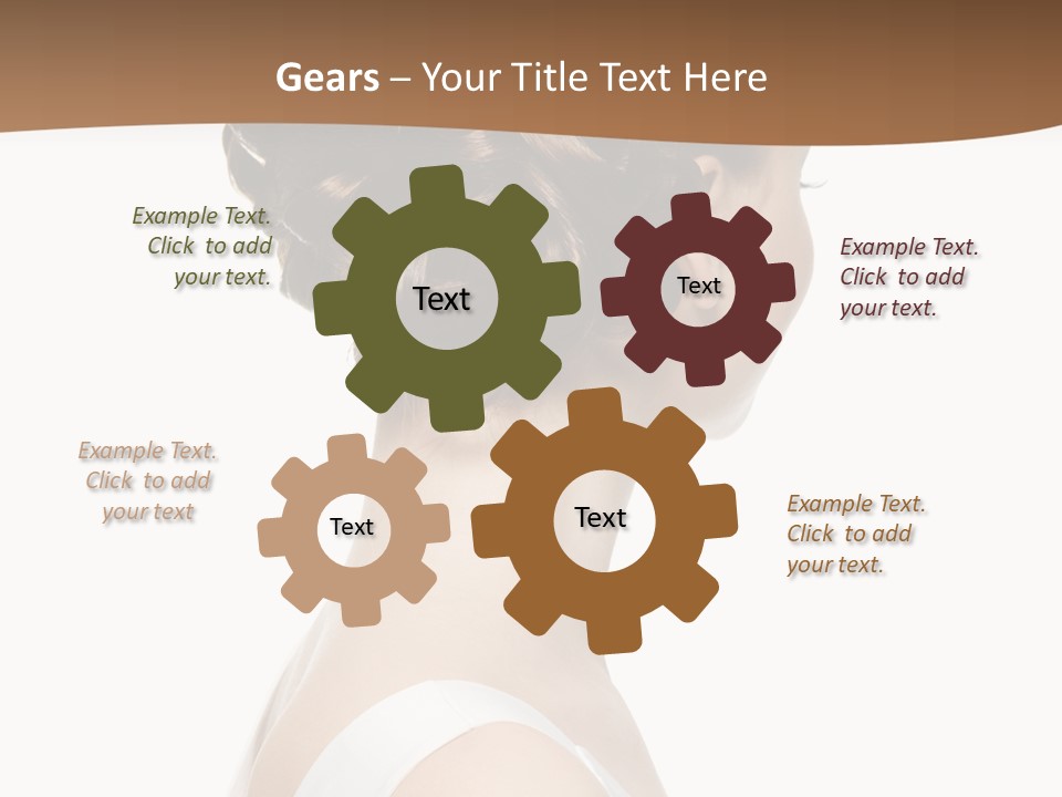 Hairdo Fashionable Hairstyle PowerPoint Template