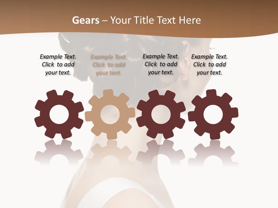 Hairdo Fashionable Hairstyle PowerPoint Template