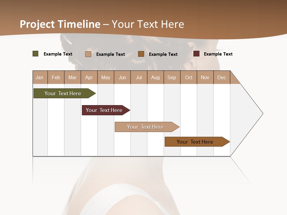 Hairdo Fashionable Hairstyle PowerPoint Template