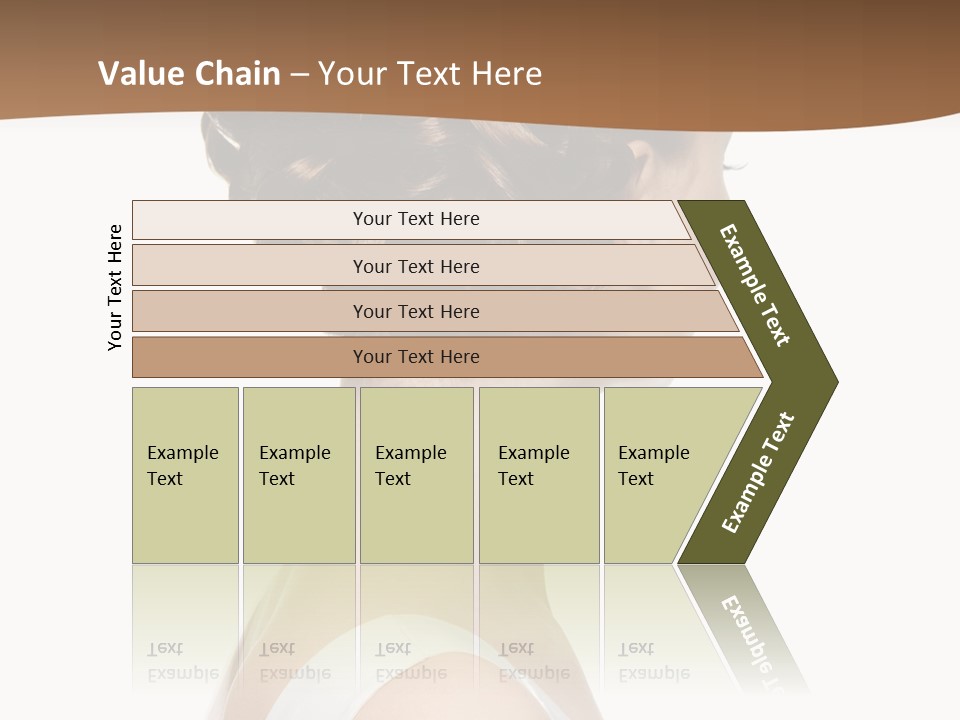 Hairdo Fashionable Hairstyle PowerPoint Template