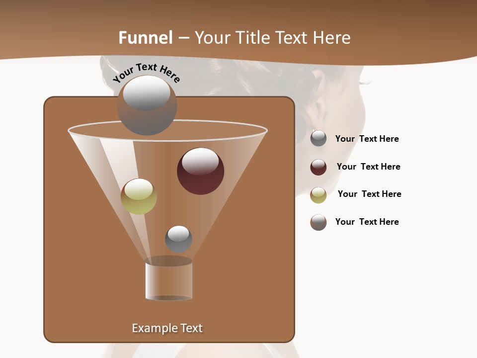 Hairdo Fashionable Hairstyle PowerPoint Template