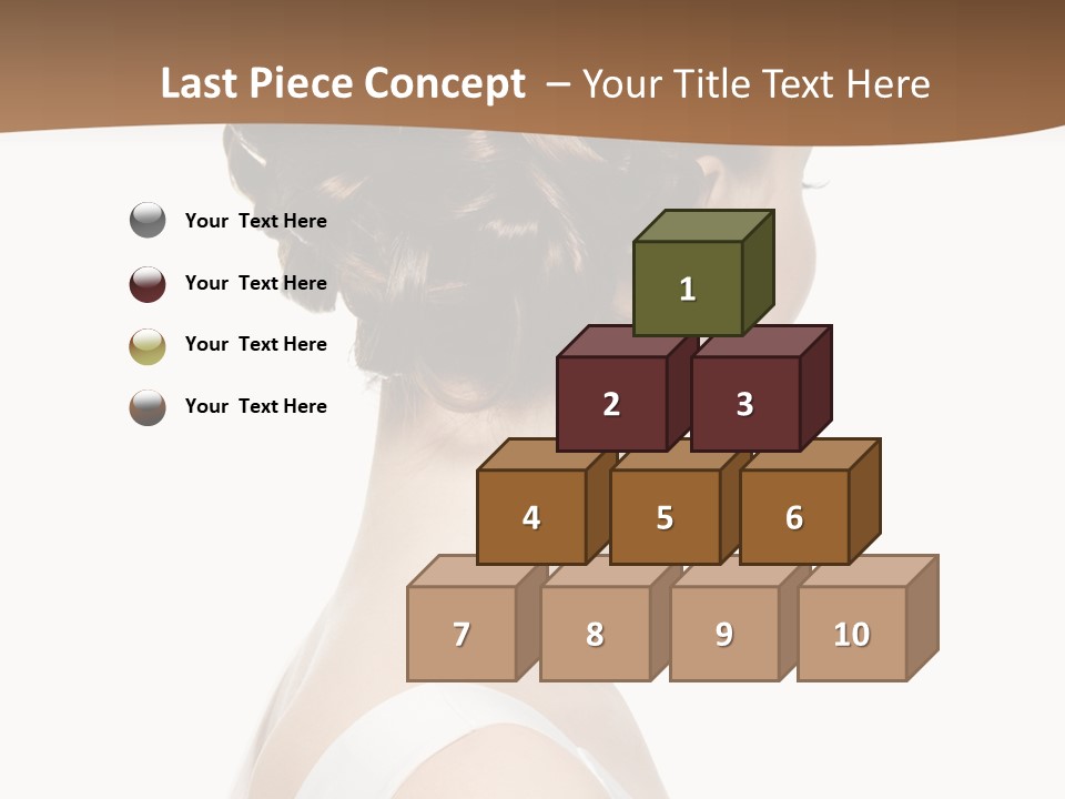 Hairdo Fashionable Hairstyle PowerPoint Template