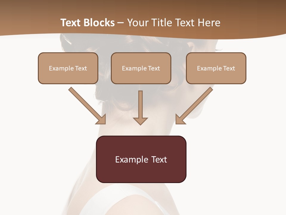 Hairdo Fashionable Hairstyle PowerPoint Template