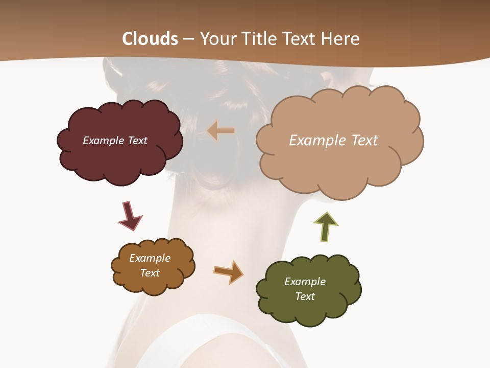 Hairdo Fashionable Hairstyle PowerPoint Template