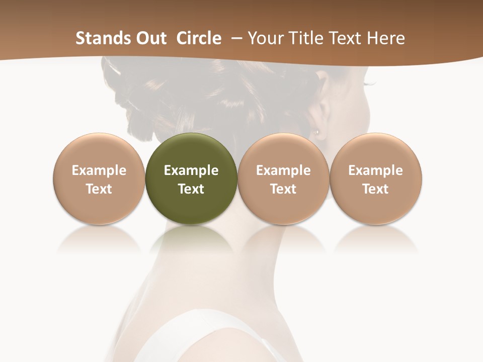 Hairdo Fashionable Hairstyle PowerPoint Template