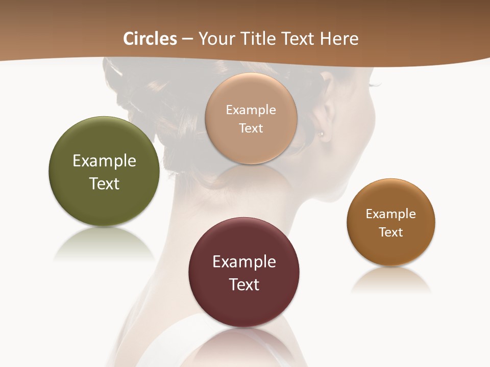 Hairdo Fashionable Hairstyle PowerPoint Template