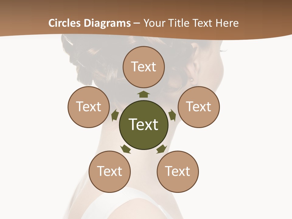 Hairdo Fashionable Hairstyle PowerPoint Template