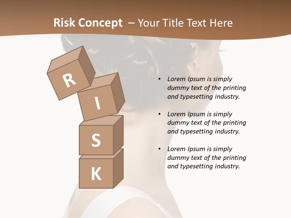 Hairdo Fashionable Hairstyle PowerPoint Template