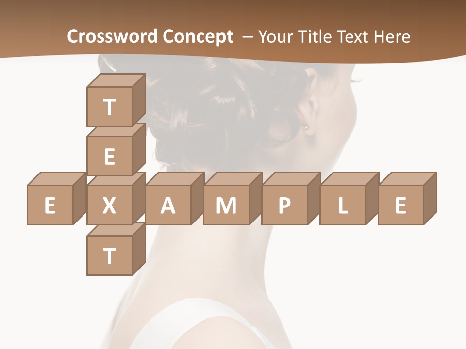 Hairdo Fashionable Hairstyle PowerPoint Template