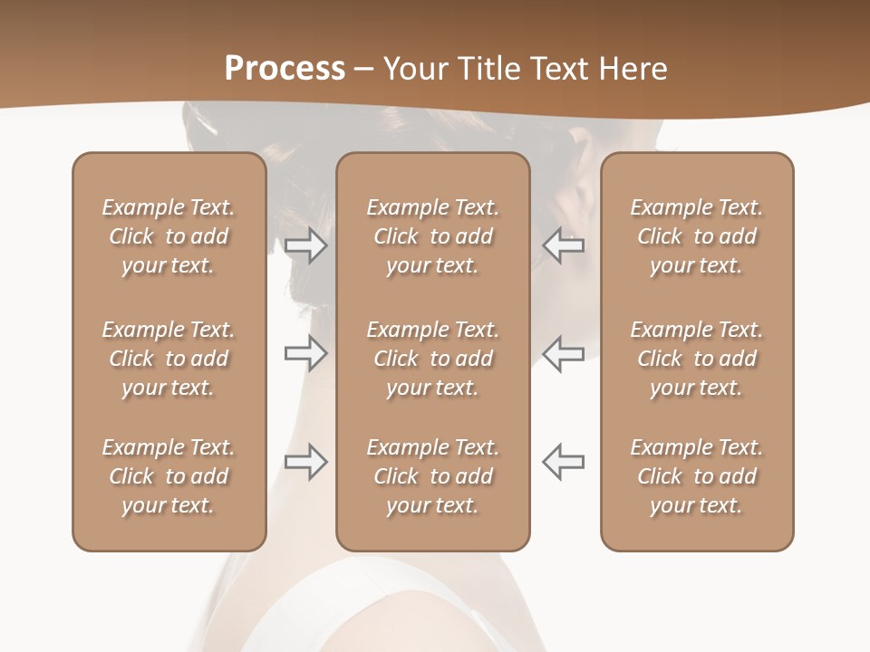 Hairdo Fashionable Hairstyle PowerPoint Template
