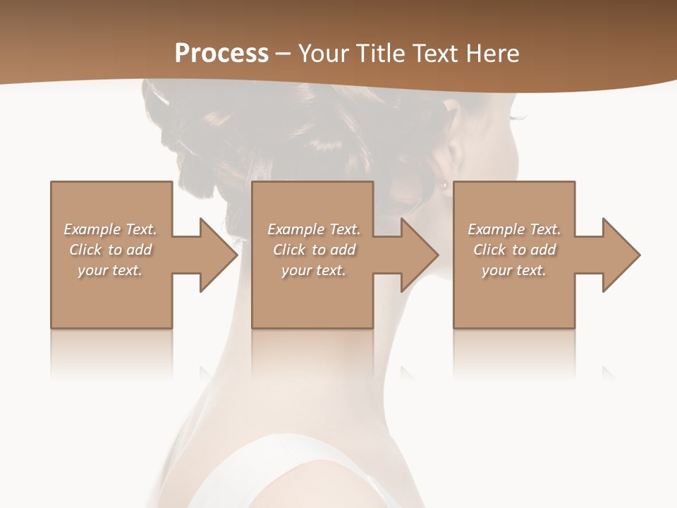 Hairdo Fashionable Hairstyle PowerPoint Template