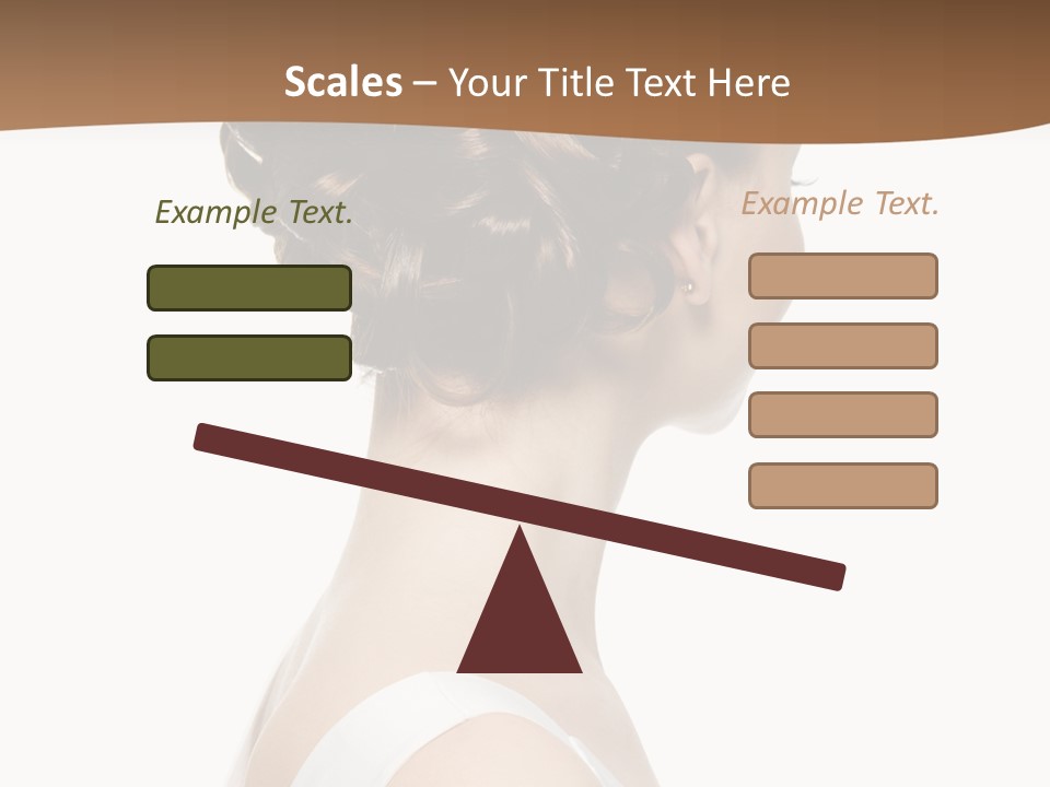 Hairdo Fashionable Hairstyle PowerPoint Template