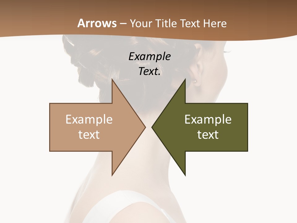 Hairdo Fashionable Hairstyle PowerPoint Template