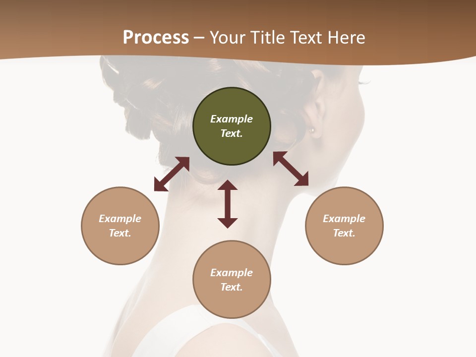 Hairdo Fashionable Hairstyle PowerPoint Template