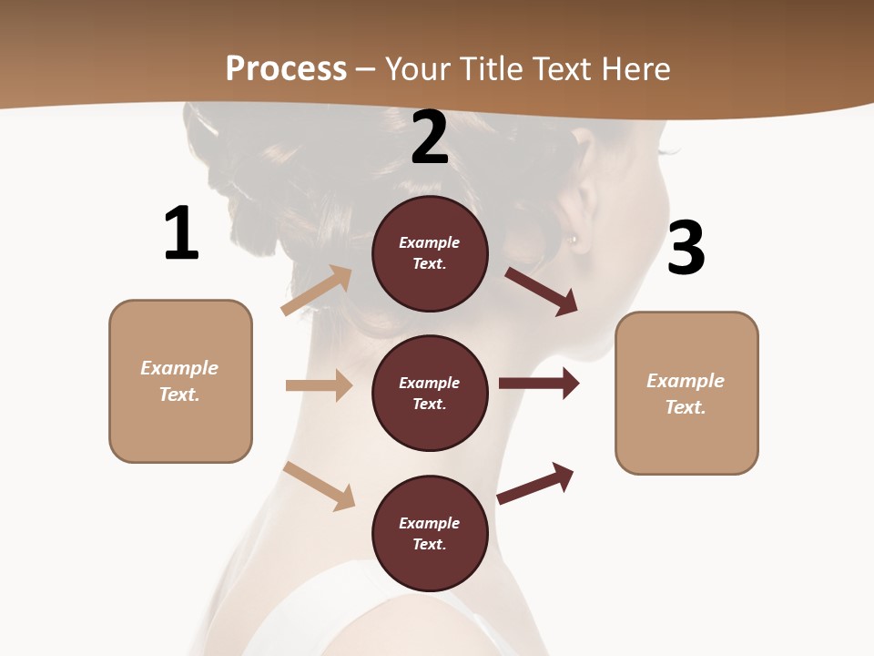 Hairdo Fashionable Hairstyle PowerPoint Template