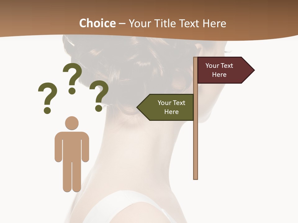 Hairdo Fashionable Hairstyle PowerPoint Template