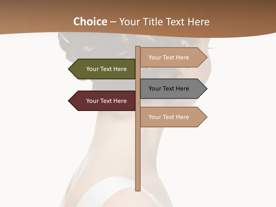 Hairdo Fashionable Hairstyle PowerPoint Template