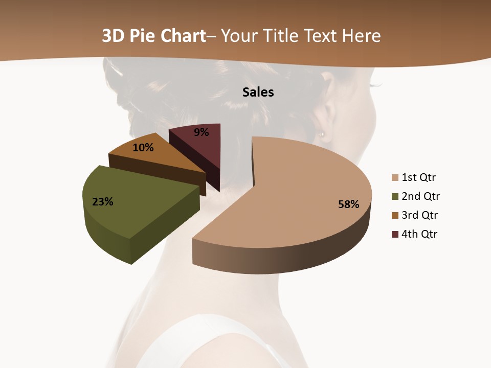 Hairdo Fashionable Hairstyle PowerPoint Template