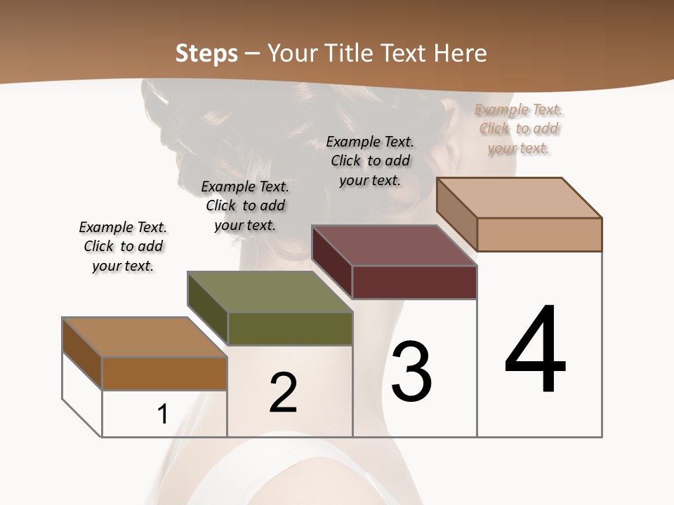 Hairdo Fashionable Hairstyle PowerPoint Template