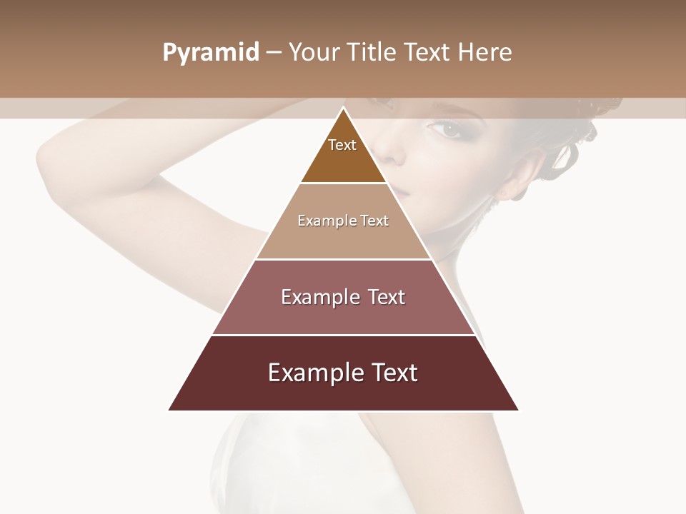 Copy Space White Background Profile PowerPoint Template