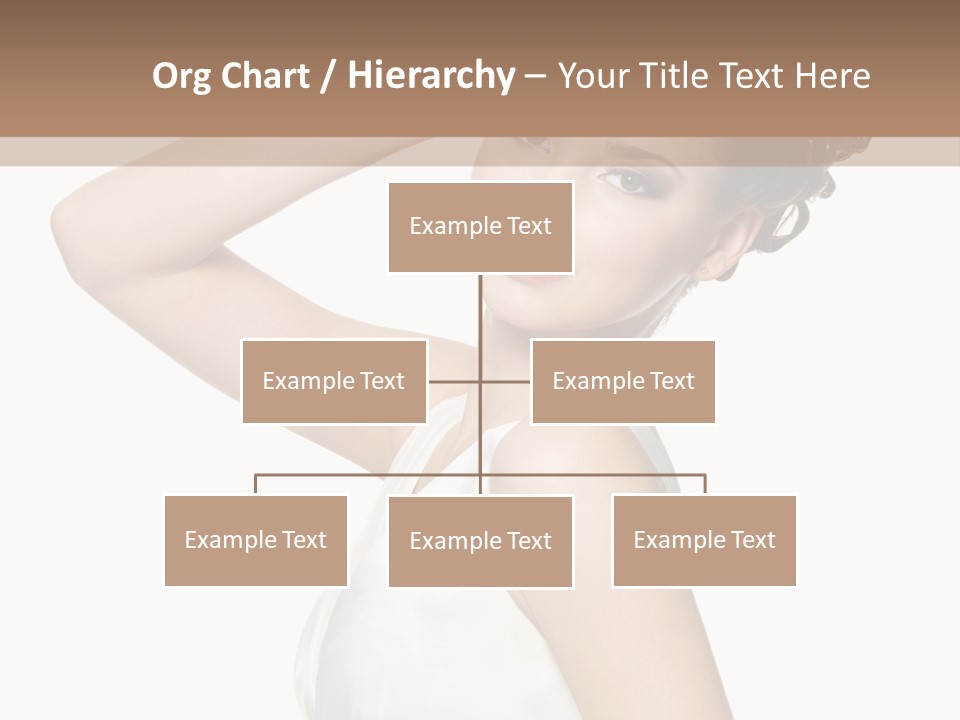 Copy Space White Background Profile PowerPoint Template