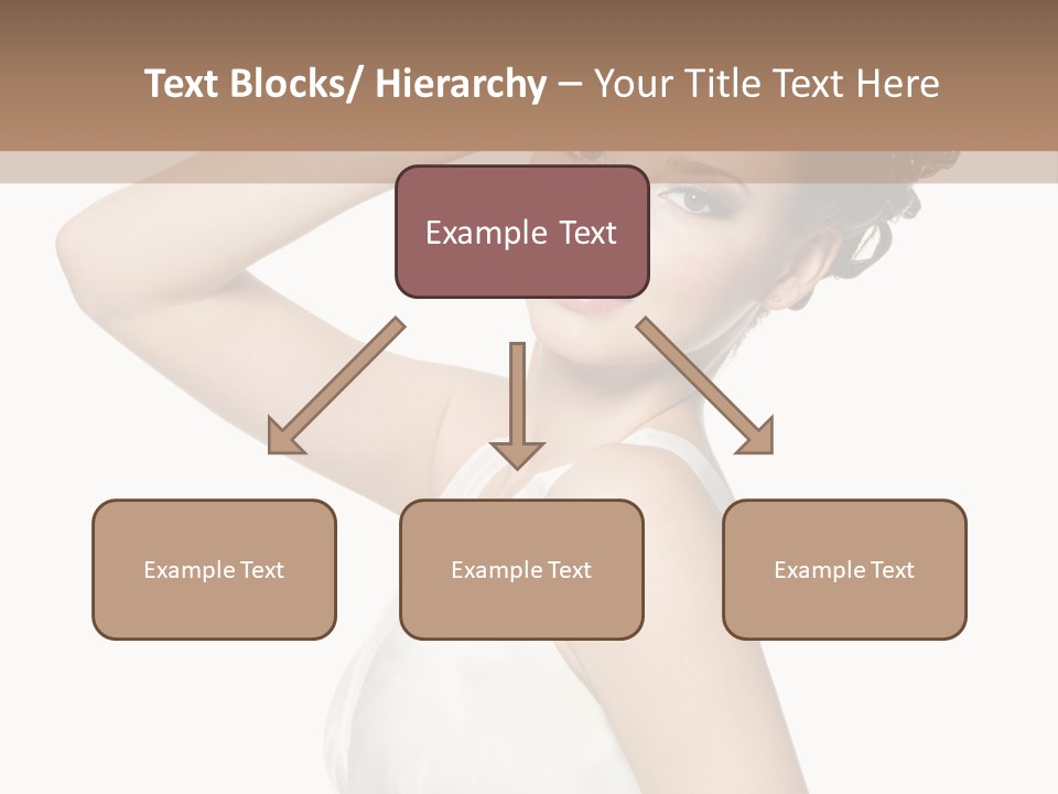 Copy Space White Background Profile PowerPoint Template