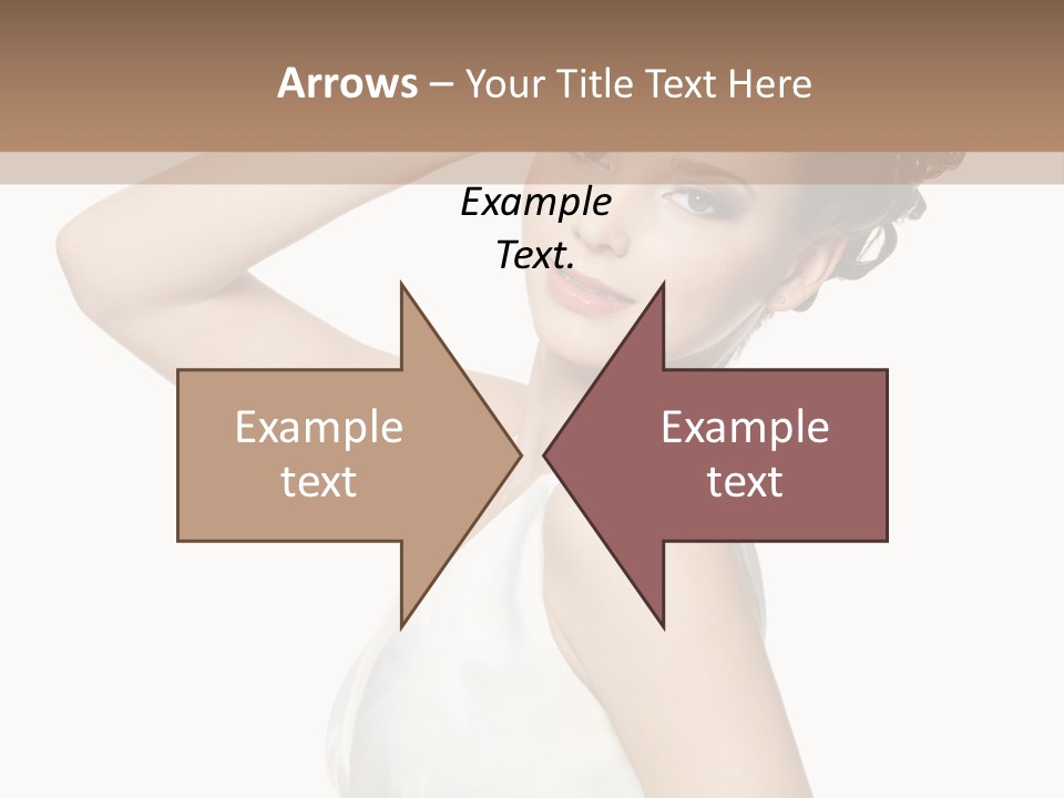 Copy Space White Background Profile PowerPoint Template