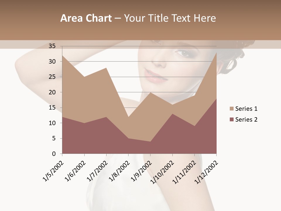 Copy Space White Background Profile PowerPoint Template