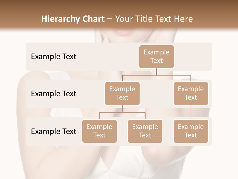 Cute Eye Make Up Elegant PowerPoint Template