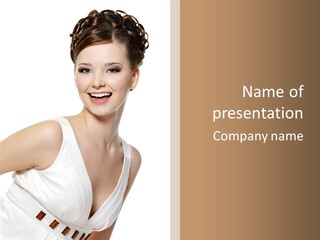 Fun Curly Beautiful PowerPoint Template