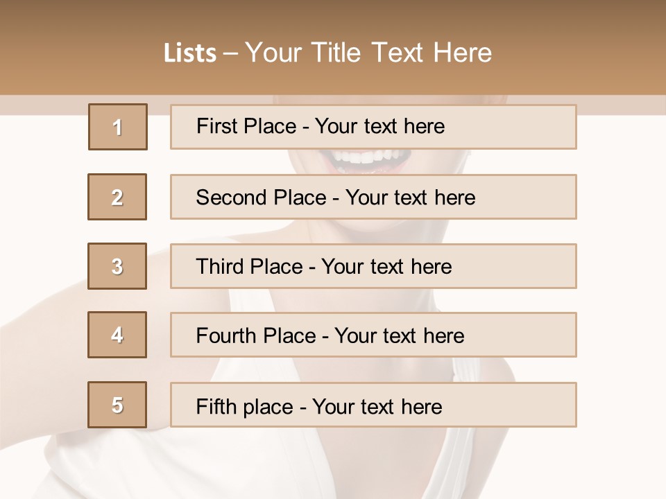 Fun Curly Beautiful PowerPoint Template
